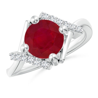 Round AA Ruby