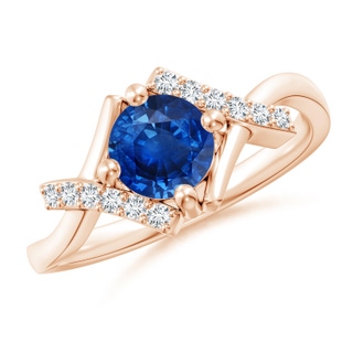 Round AAA Blue Sapphire