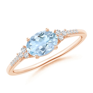 Oval AA Aquamarine