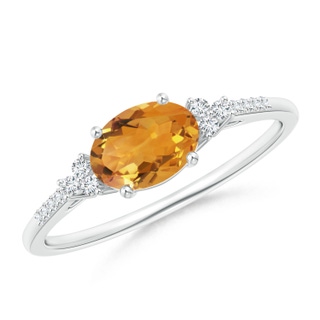 Oval AA Citrine