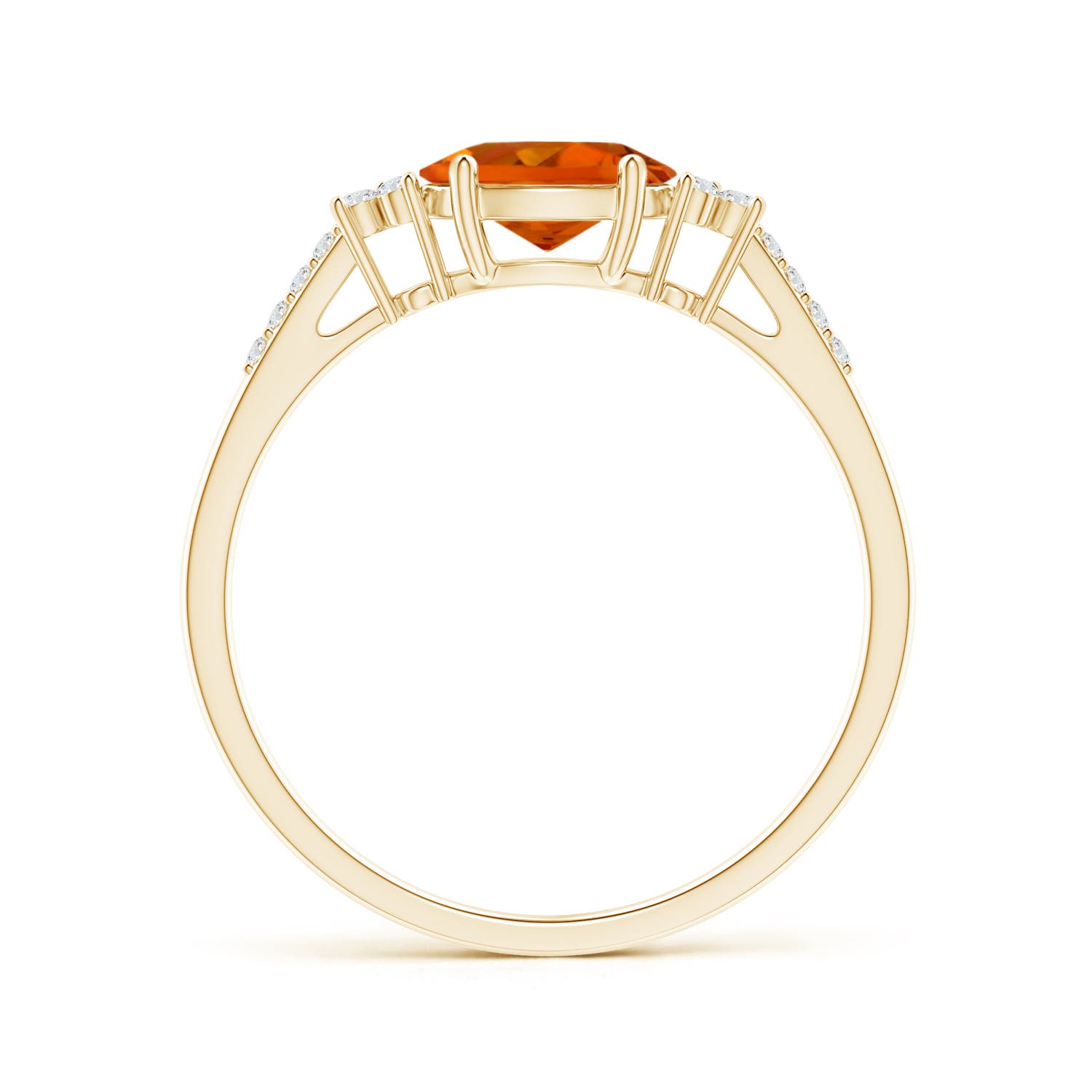 AAAA - Citrine / 0.84 CT / 14 KT Yellow Gold