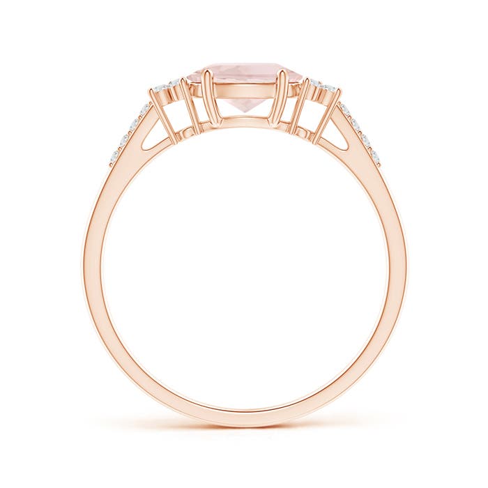 A - Morganite / 0.79 CT / 14 KT Rose Gold