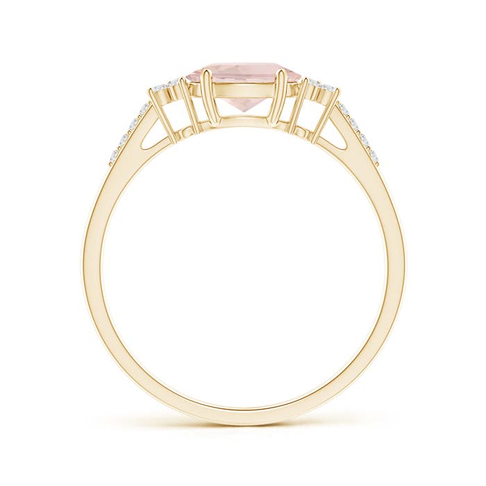 AA - Morganite / 0.79 CT / 14 KT Yellow Gold