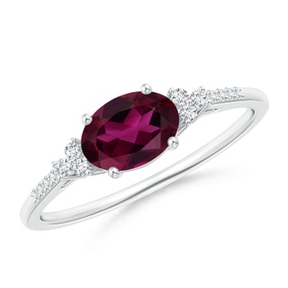 Oval AAA Rhodolite Garnet