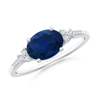 Oval AA Blue Sapphire