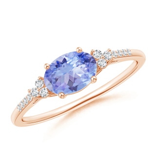 Oval A Tanzanite