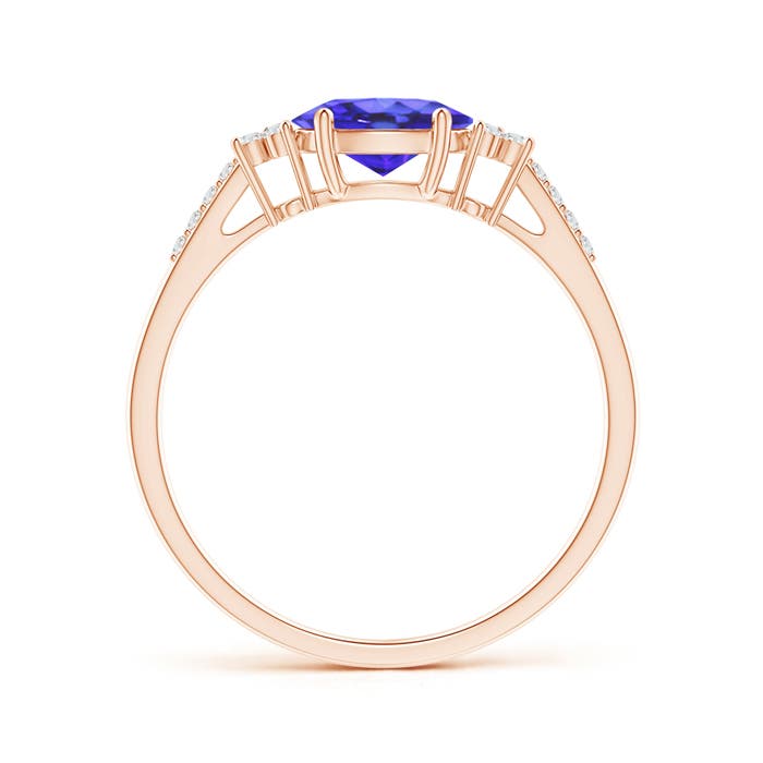 AA - Tanzanite / 0.89 CT / 14 KT Rose Gold