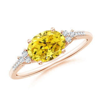 Oval Fancy Intense, VS2 Yellow Diamond