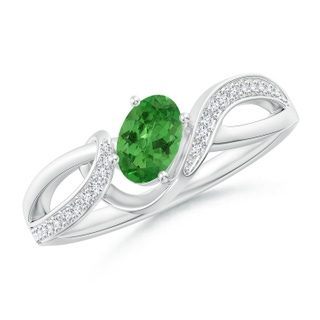 Oval AA Tsavorite