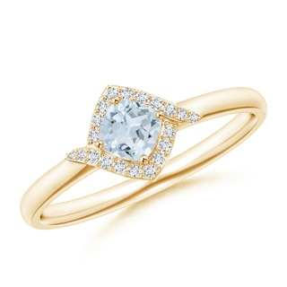 Cushion A Aquamarine