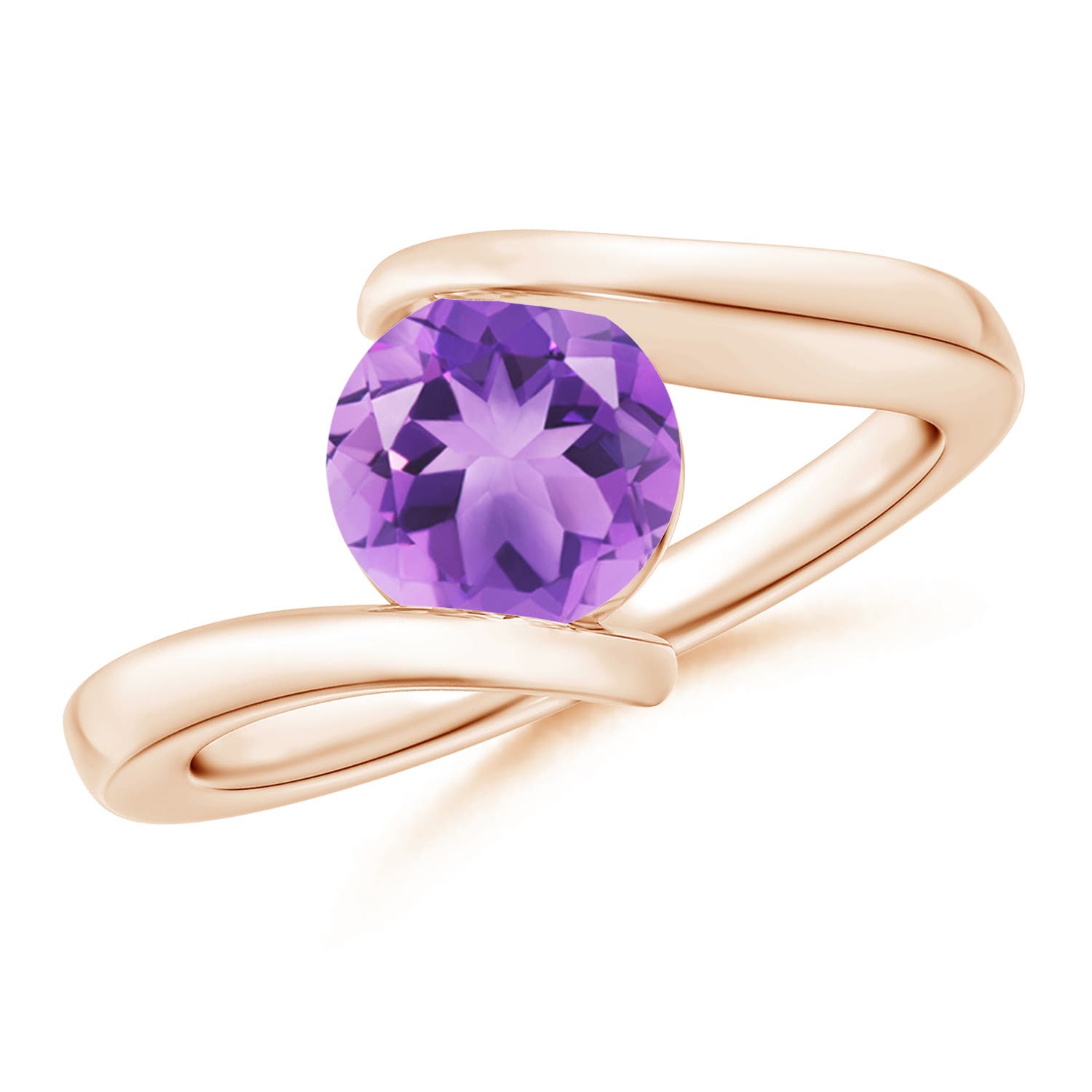 A - Amethyst / 1.15 CT / 14 KT Rose Gold