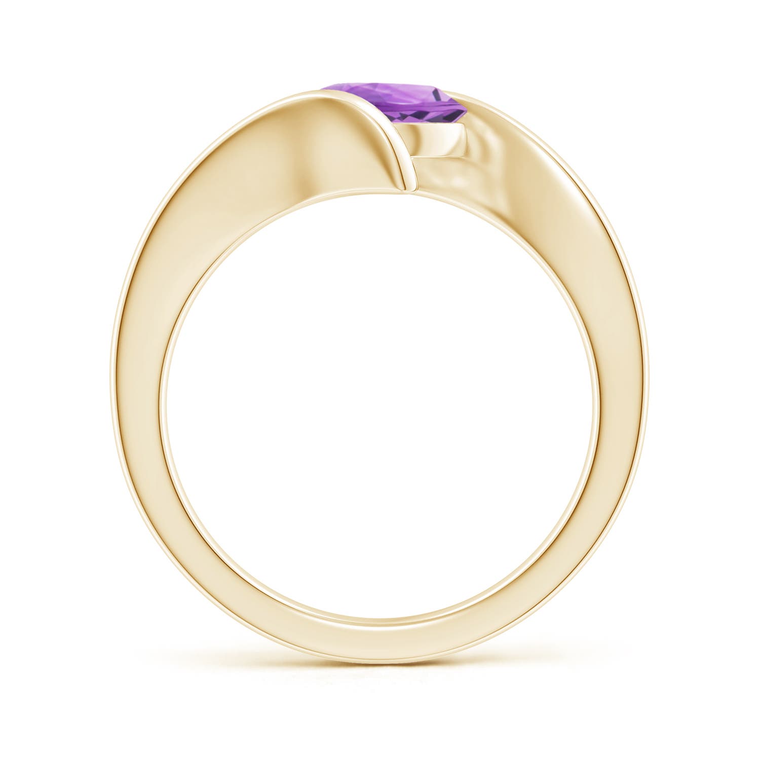 A - Amethyst / 1.15 CT / 14 KT Yellow Gold