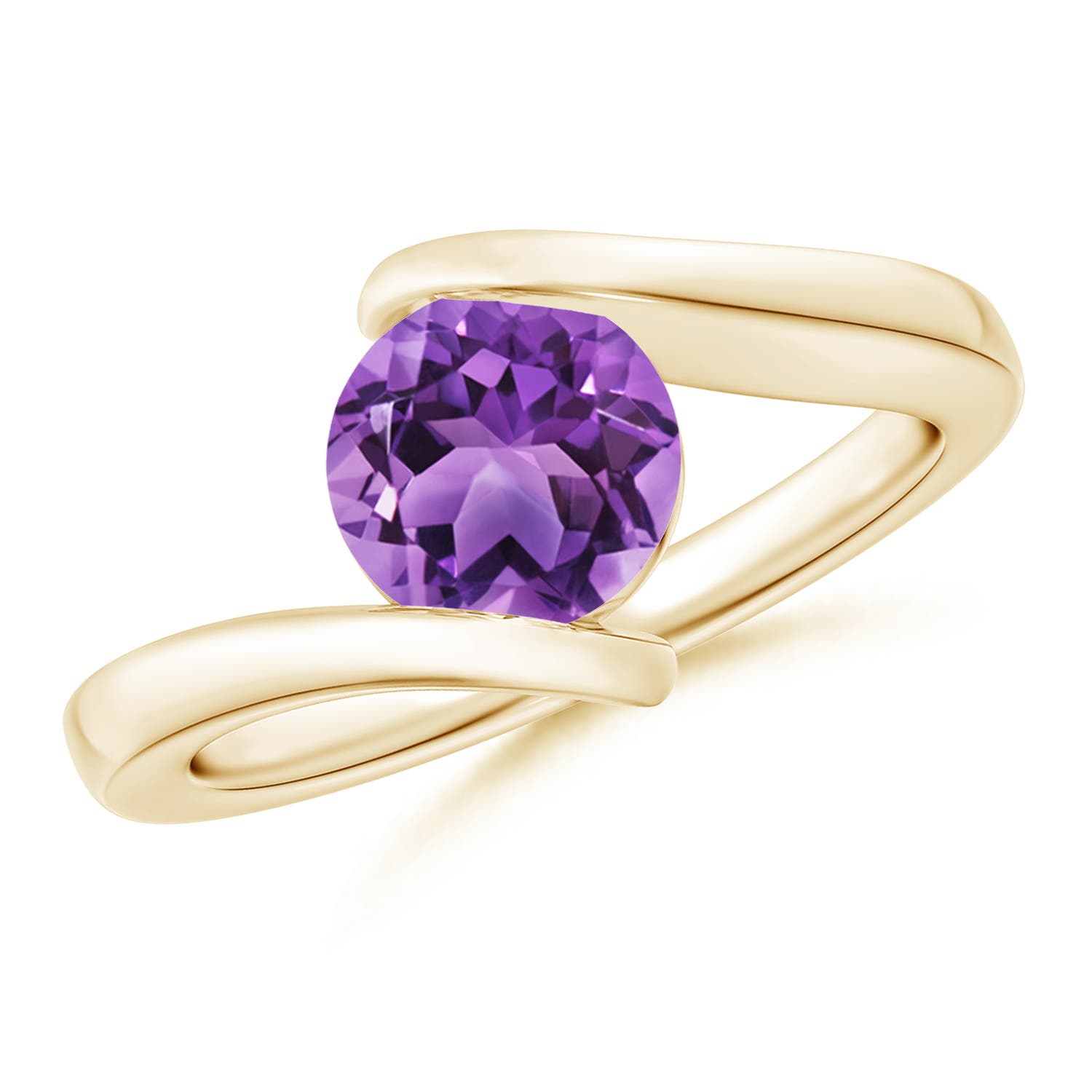 AA - Amethyst / 1.15 CT / 14 KT Yellow Gold