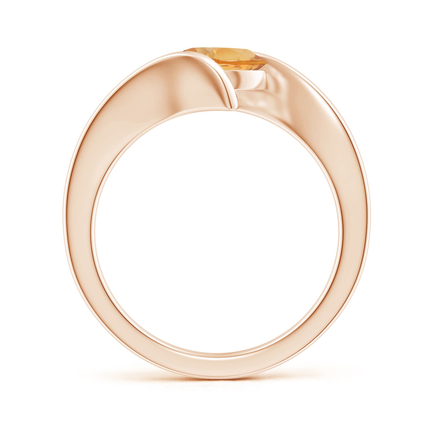 A - Citrine / 1.25 CT / 14 KT Rose Gold