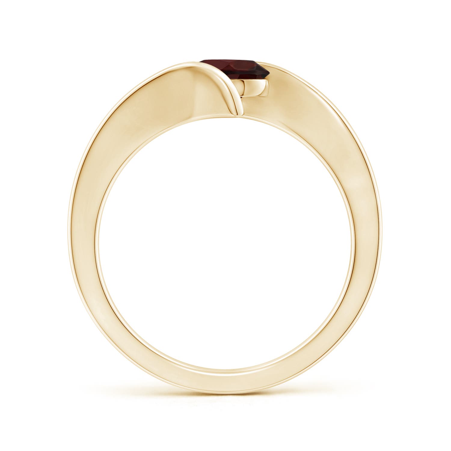 A - Garnet / 1 CT / 14 KT Yellow Gold