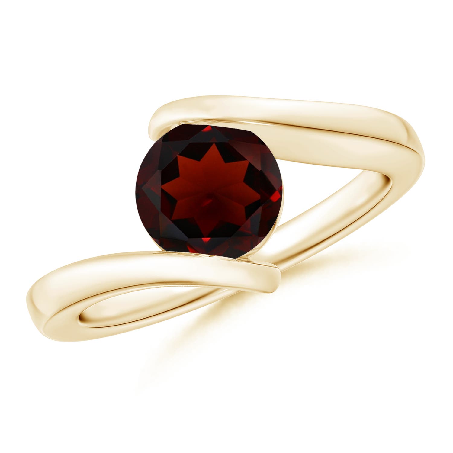 AA - Garnet / 1.5 CT / 14 KT Yellow Gold