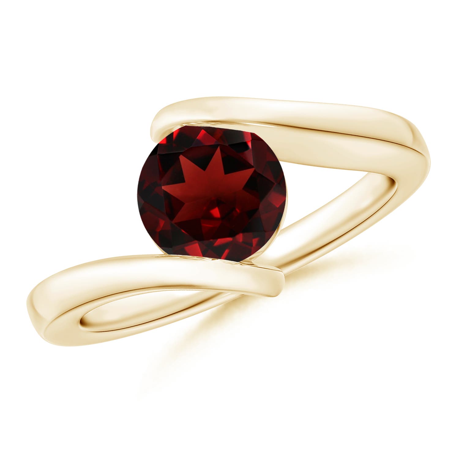 AAA - Garnet / 1.5 CT / 14 KT Yellow Gold