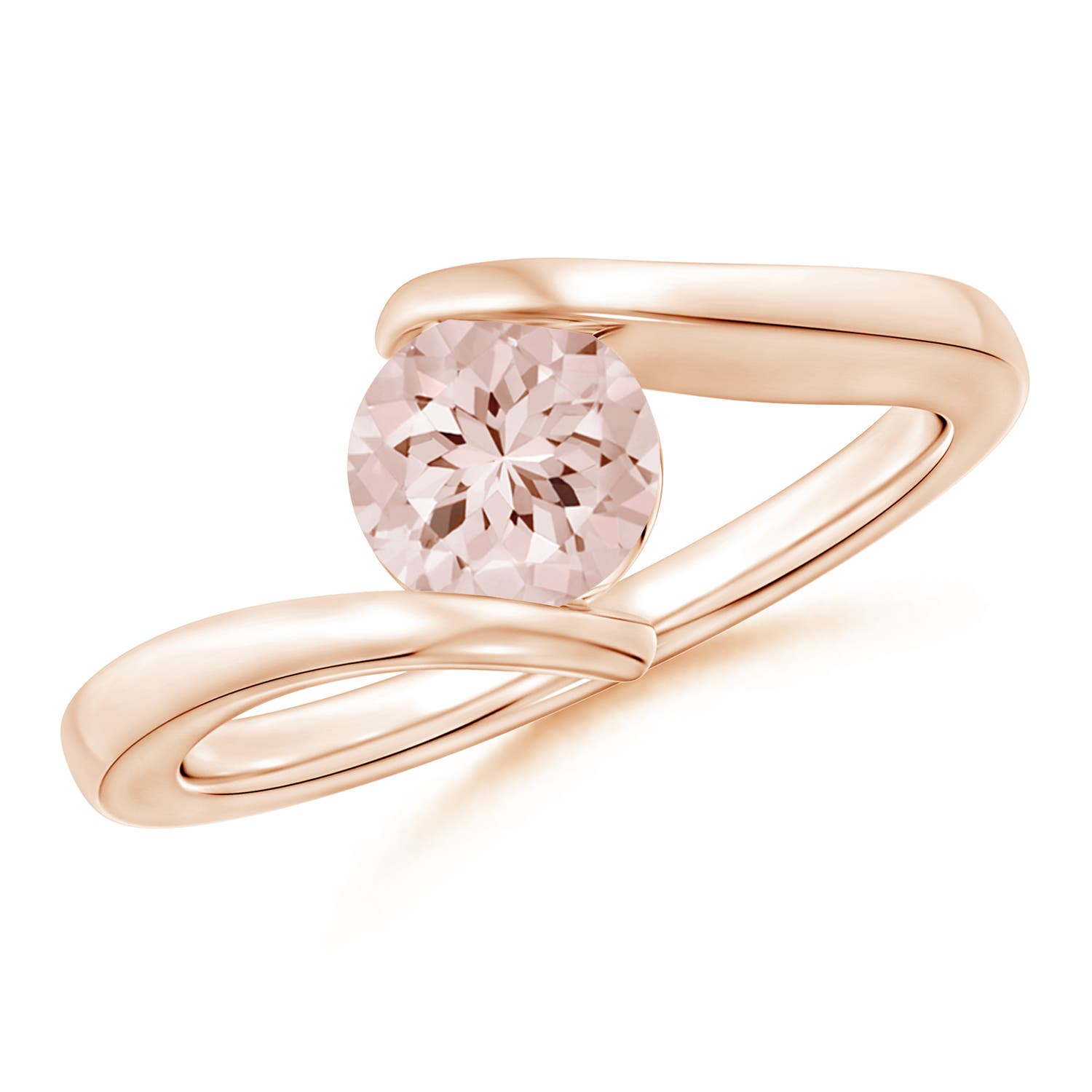 AA - Morganite / 0.7 CT / 14 KT Rose Gold