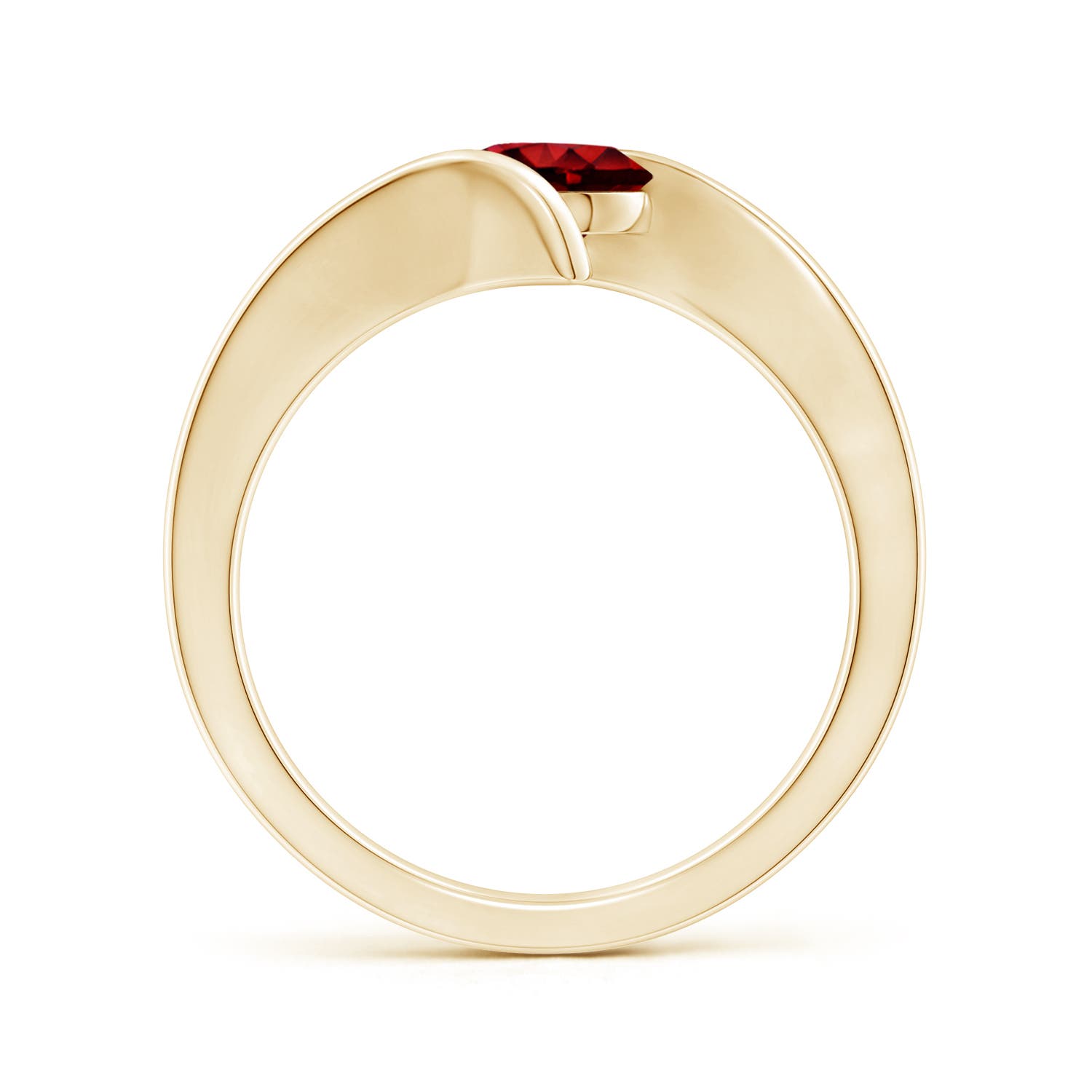 AAAA - Ruby / 1 CT / 14 KT Yellow Gold