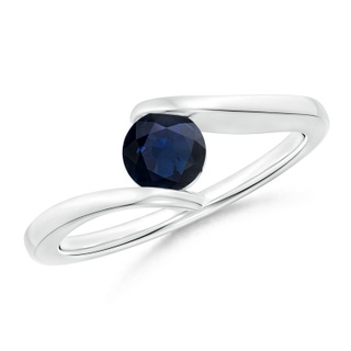 Round A Blue Sapphire