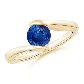 Round AAA Blue Sapphire