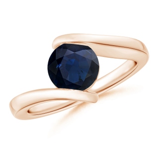 Round A Blue Sapphire