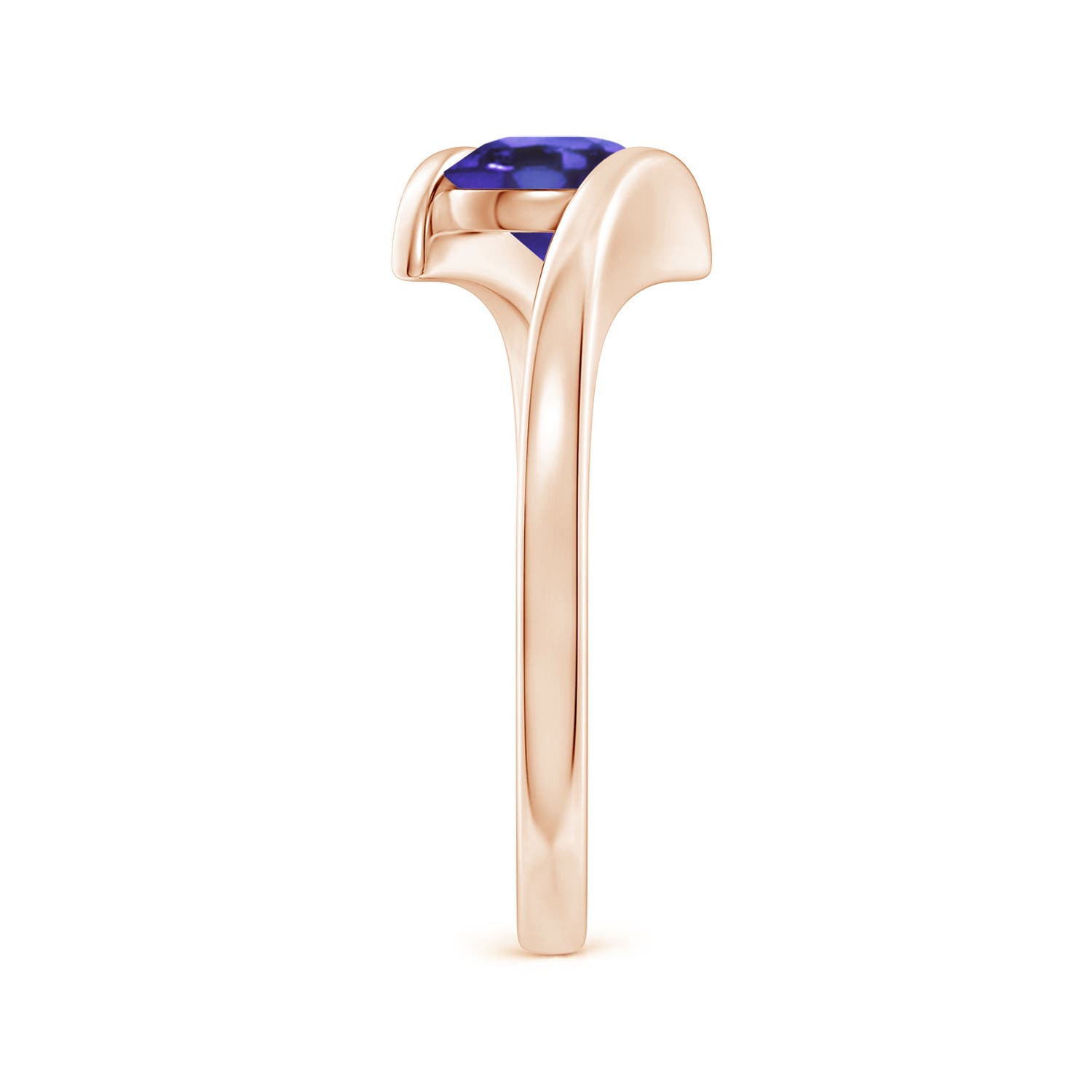 AA - Tanzanite / 0.9 CT / 14 KT Rose Gold