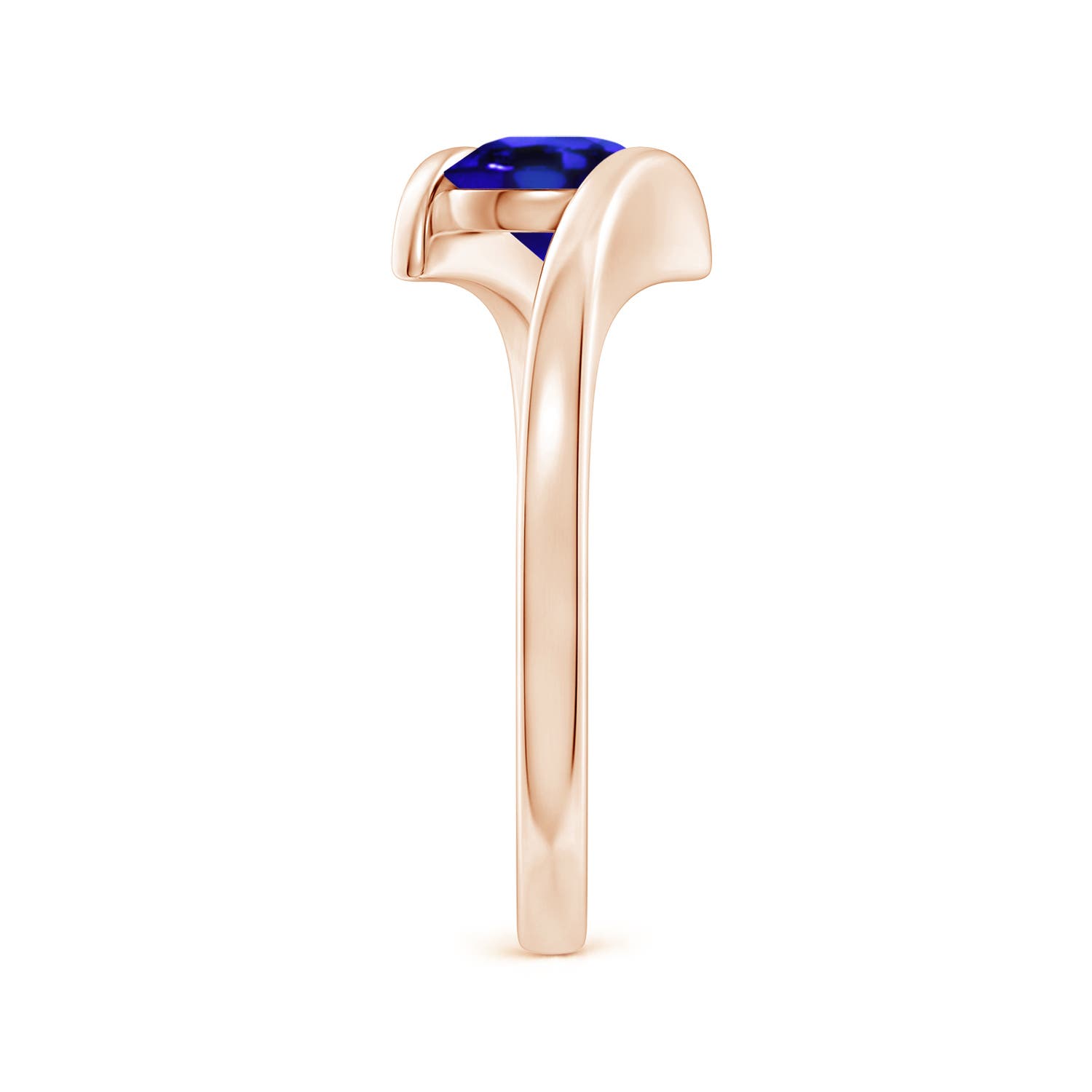 AAA - Tanzanite / 0.9 CT / 14 KT Rose Gold