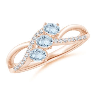 Oval A Aquamarine