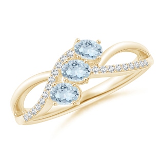 Oval A Aquamarine