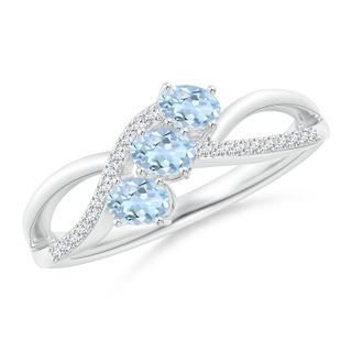 Oval AA Aquamarine