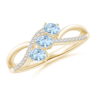 Oval AA Aquamarine