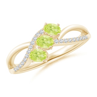 Oval A Peridot