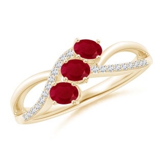 Oval AA Ruby