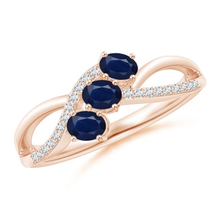 Oval A Blue Sapphire