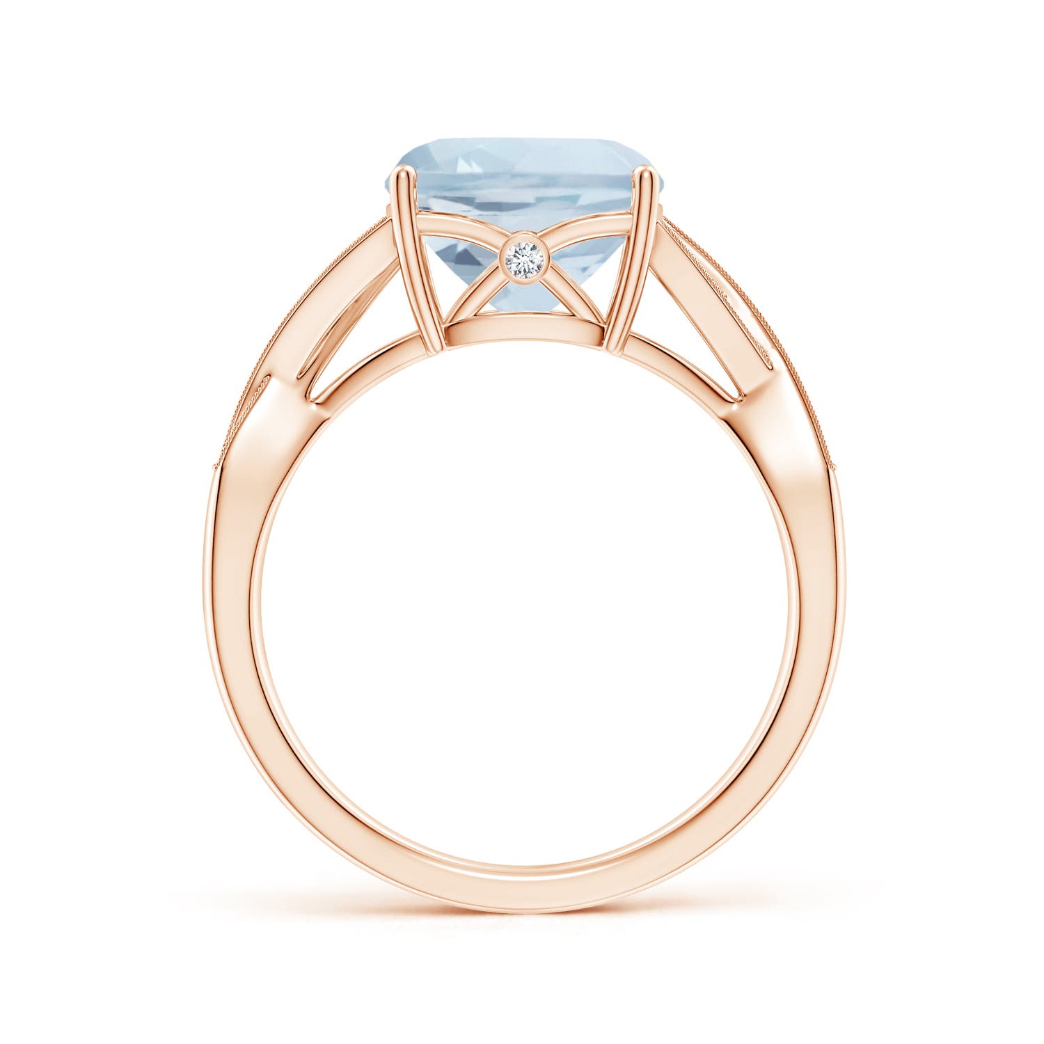 A - Aquamarine / 2.84 CT / 14 KT Rose Gold