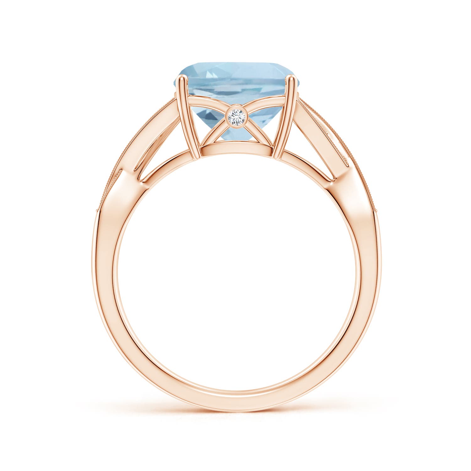 AA - Aquamarine / 2.84 CT / 14 KT Rose Gold