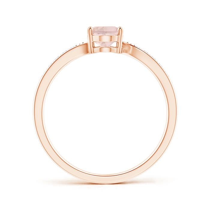 AA - Morganite / 0.77 CT / 14 KT Rose Gold