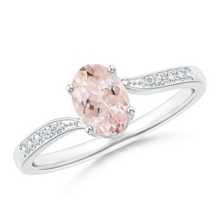 Oval AA Morganite