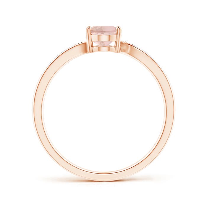 AAA - Morganite / 0.77 CT / 14 KT Rose Gold