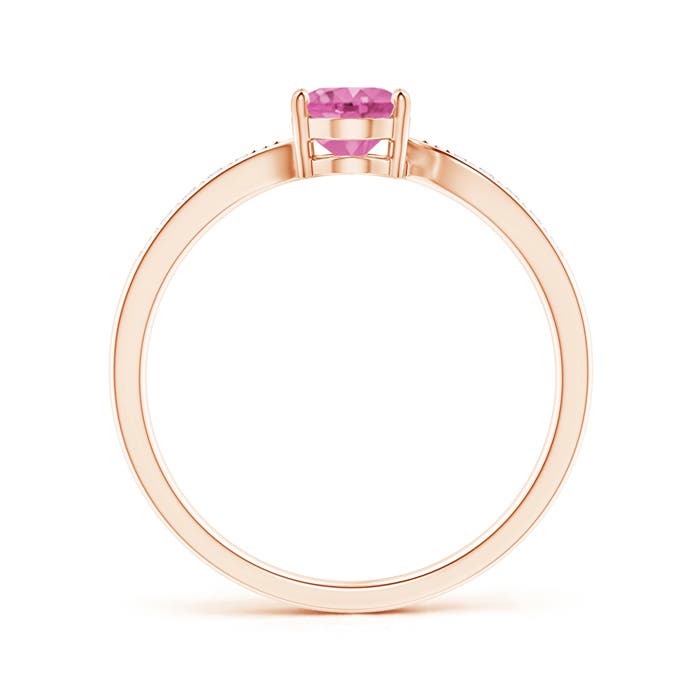 AA - Pink Sapphire / 0.92 CT / 14 KT Rose Gold