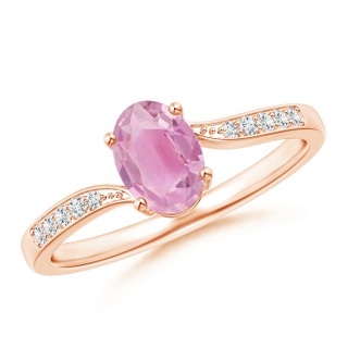 Oval A Pink Tourmaline
