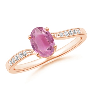 Oval AA Pink Tourmaline