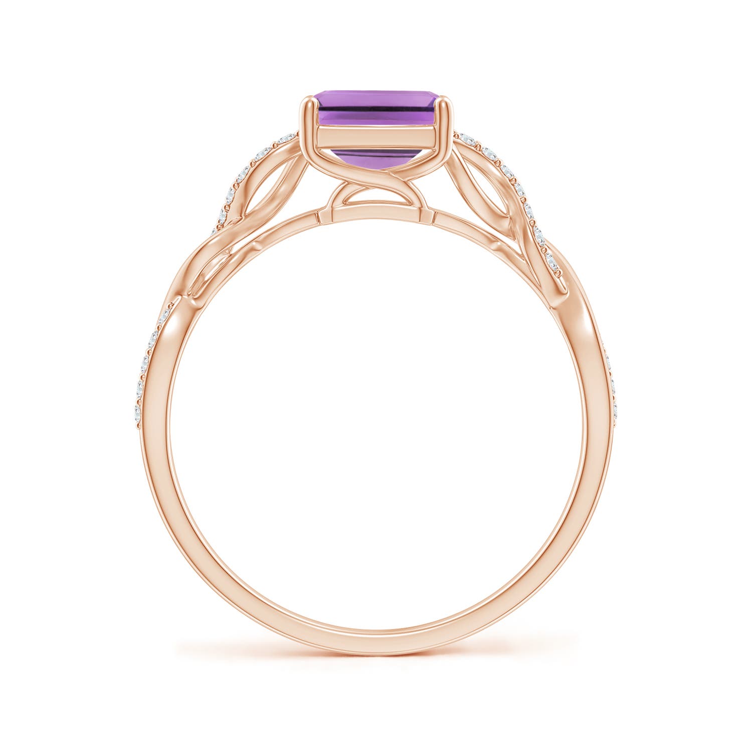 A - Amethyst / 1.63 CT / 14 KT Rose Gold