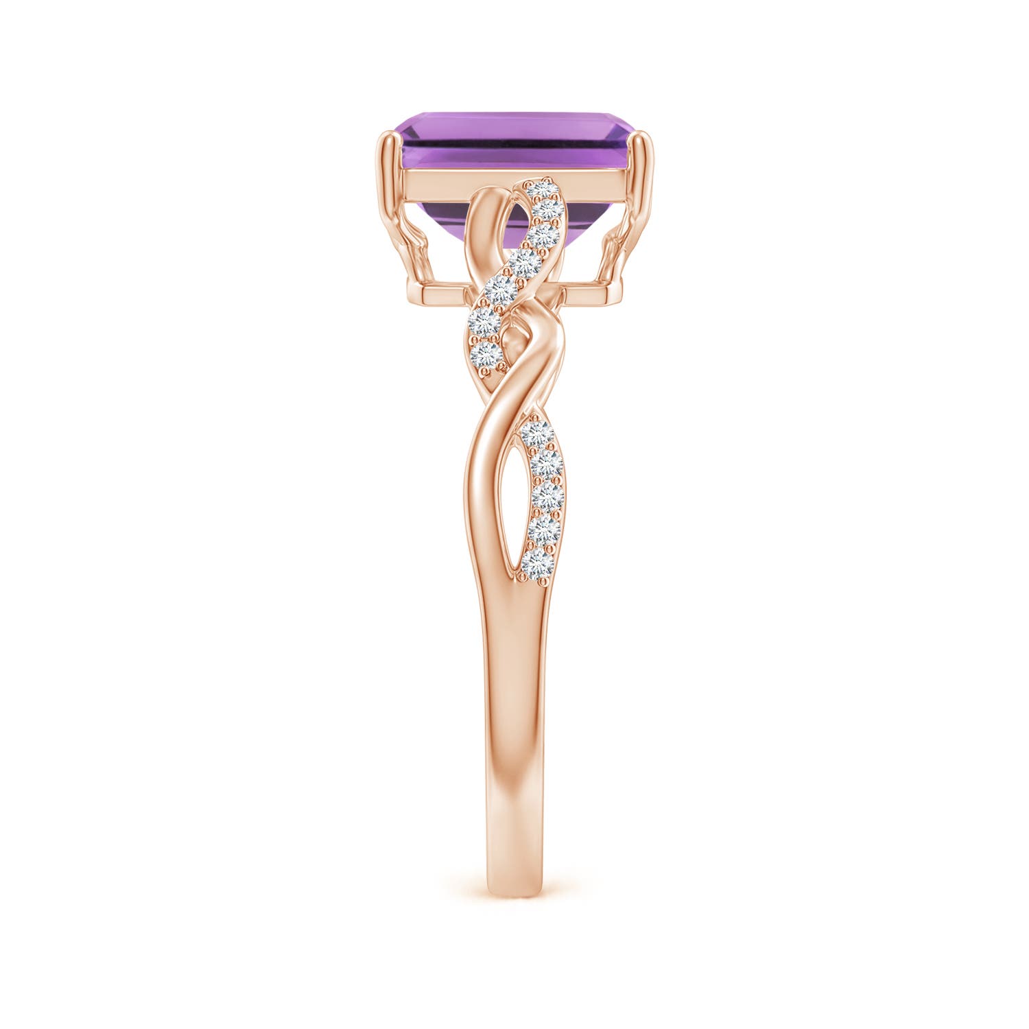 A - Amethyst / 1.63 CT / 14 KT Rose Gold