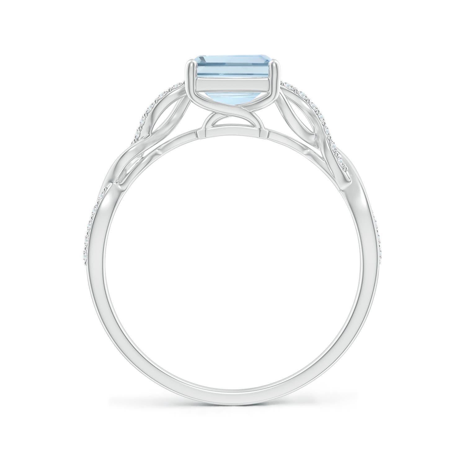 A - Aquamarine / 1.48 CT / 14 KT White Gold