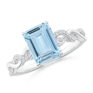 Emerald Cut AA Aquamarine