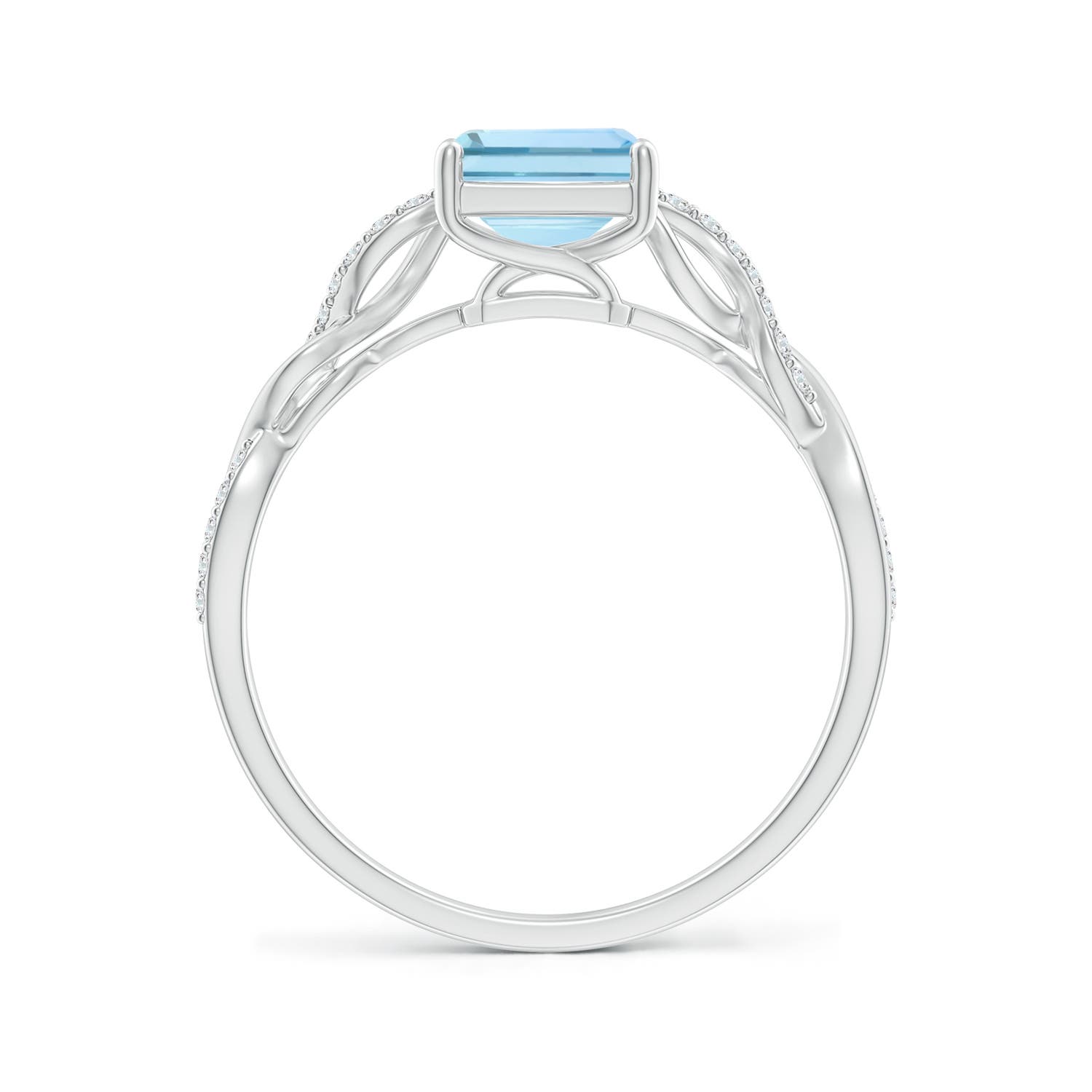 AAA - Aquamarine / 1.48 CT / 14 KT White Gold