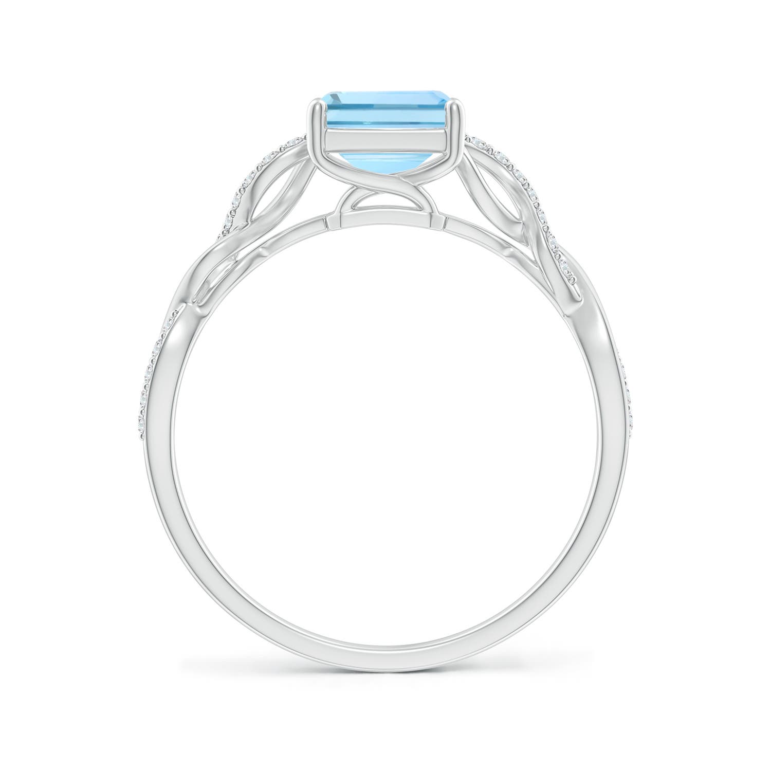 AAAA - Aquamarine / 1.48 CT / 14 KT White Gold