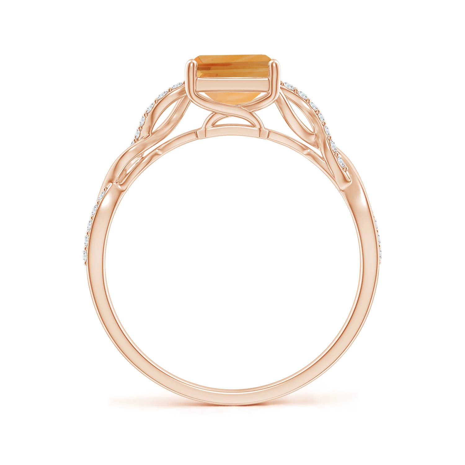 A - Citrine / 1.63 CT / 14 KT Rose Gold